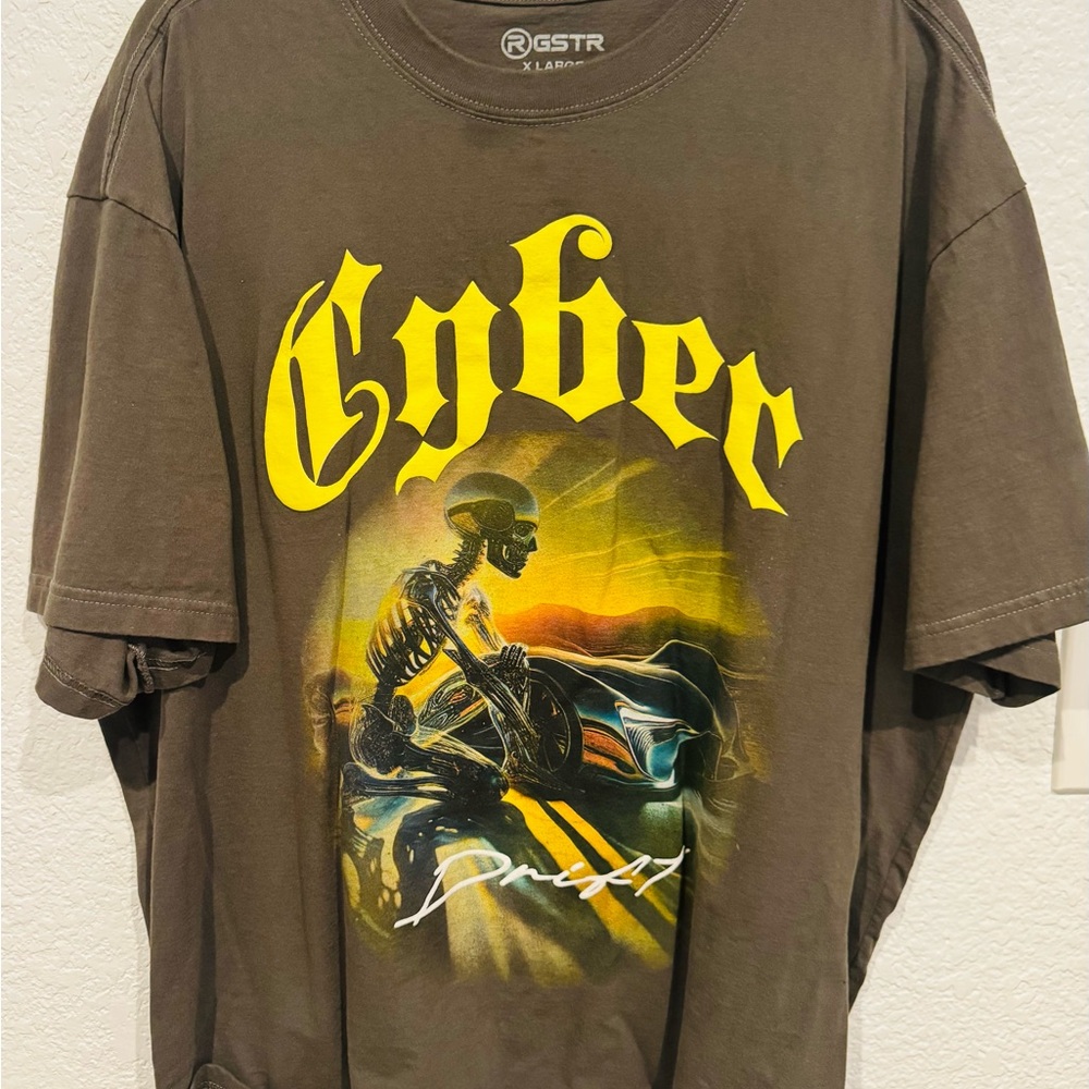 Godspeed (GSTR) Podium Dreams T-shirt in a stone/brown